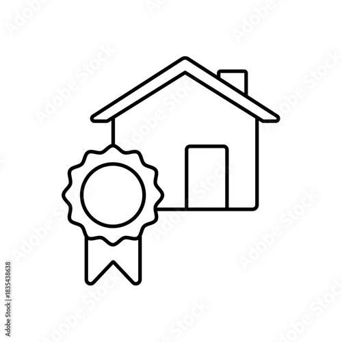 Icon a warranty, isolated against a clean background.