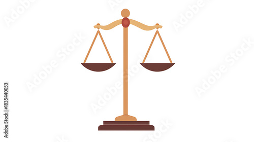Symbol of Justice in Balance