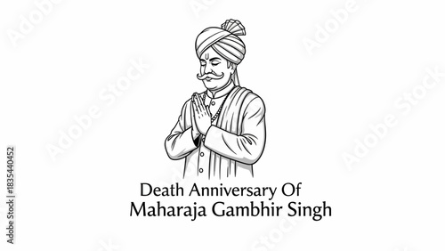 Death Anniversary of Maharaja Gambhir Singh, Indian King.