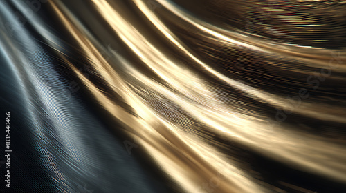 Abstract Design With Flowing Lines