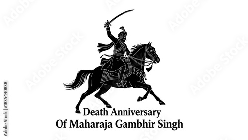 Equestrian Statue of Maharaja Gambhir Singh Death Anniversary Commemoration.