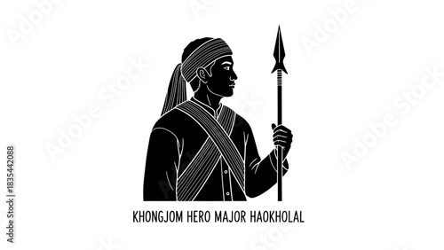 Khongjom Hero Major Haukhoklal - A Symbol of Courage.