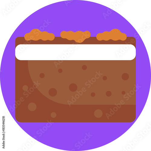 A symbol representing classic Mexican desserts known for rich flavors and comforting sweetness.