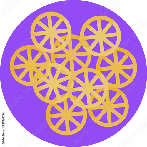 Puffed wheat snack often fried and seasoned, popular in Mexican street food.