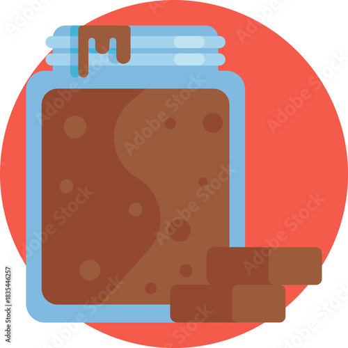 A warm Mexican chocolate drink made with masa, cocoa, and spices, traditionally served hot.