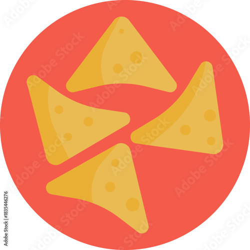 A plate of tortilla chips topped with melted cheese and optional toppings.