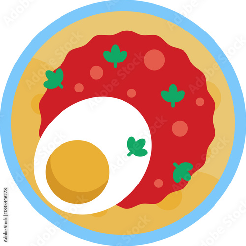 Crispy tortillas simmered in red or green sauce, often served with cheese and eggs.