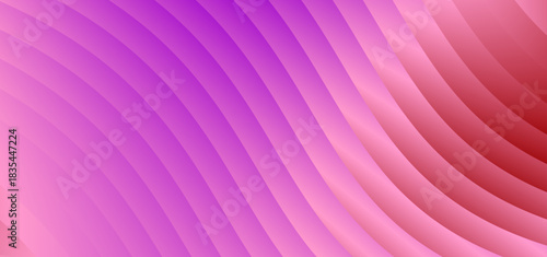 Smooth, curved stripes in a soft gradient from pale pink to luminous lilac and vibrant purple