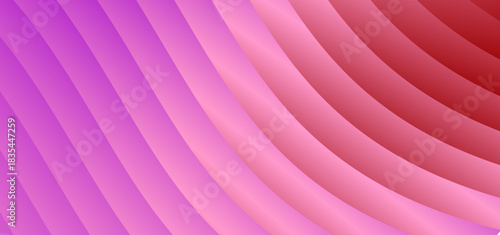 Smooth, curved stripes in a soft gradient from pale pink to luminous lilac and vibrant purple