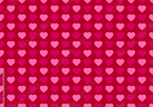 Seamless pattern with hearts. Romantic background for textile, wallpaper, fabric, design
