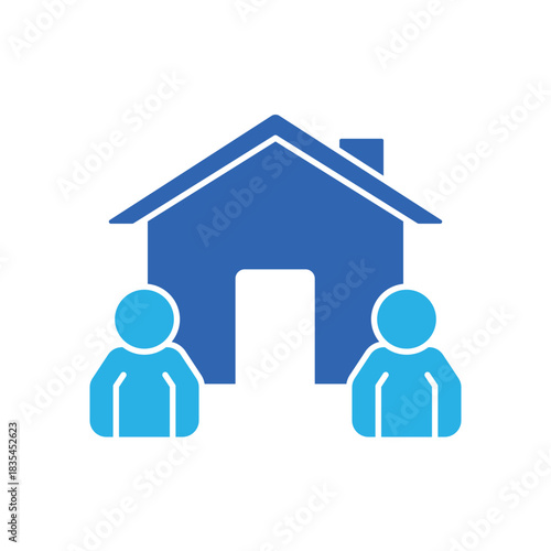 Icon a tenant, isolated against a clean background.