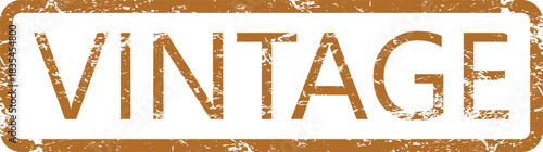 Vintage Grunge Stamp. Retro Distressed Text Label Vector Illustration