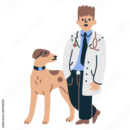 Veterinarian doctor people