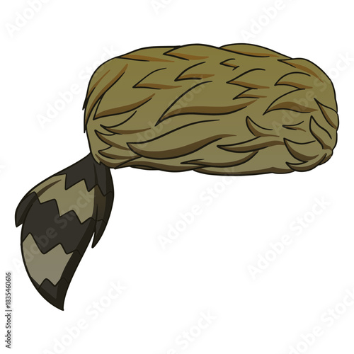 Coonskin cap icon