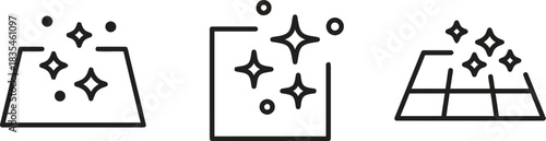 clean, sparkle, shine, clean surface, clean floor, clean icon, cleaning, hygiene, sanitation, sparkle icon, shine icon, clean symbol, hygiene icon, sanitation icon, surface cleaning, floor cleaning, c