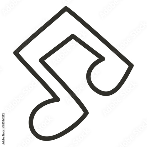 Beam Notes Musical Notes Stroke