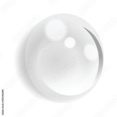 Transparent water drops isolated background – realistic liquid bubble droplet pattern, condensation moisture splash texture for clean fresh wet design