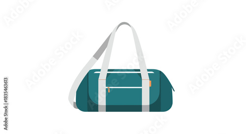 Teal Duffel Bag