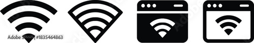 wifi, signal, icons, wireless, internet, connection, network, technology, symbol, communication, data, online, digital, access, signal strength, waves, transmission, broadcasting, connectivity, mobile