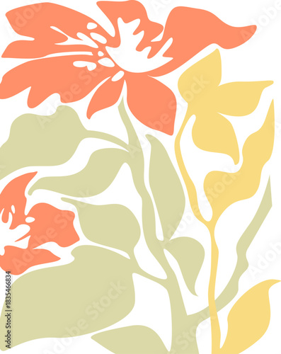Pastel Colors Plant