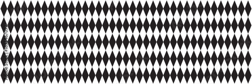 Seamless Bavarian lozenge diamond pattern vector, abstract blue and white background.