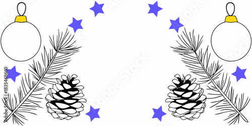 Christmas ornaments card etc