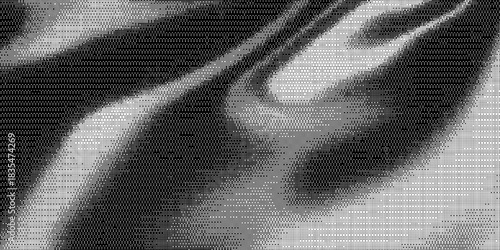 Foto Pixel bitmap texture pattern