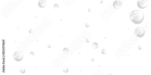 Transparent water drop seamless background pattern | Clear raindrop texture | Realistic droplet wallpaper | Fresh aqua condensation overlay | Clean glossy drop vector design