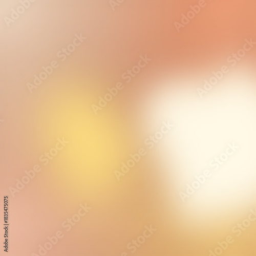 Peach and Yellow Blurred Light Background