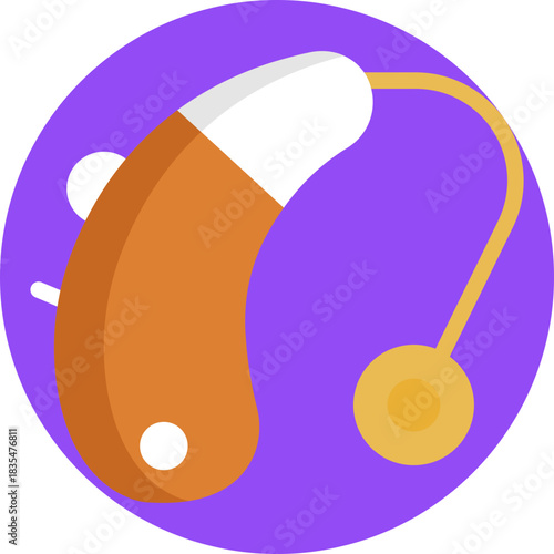 Symbolizes equipment that amplifies or clarifies audio to support accessible communication.