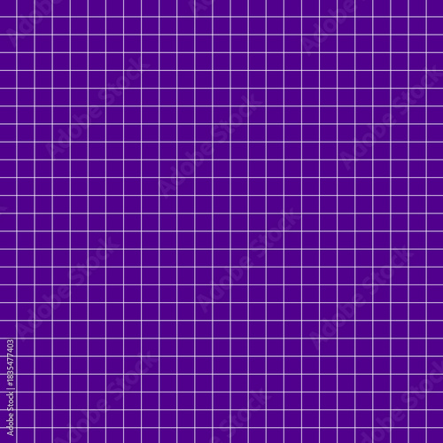 A grid of bright purple color squares arranged uniformly, separated by thin white lines. The pattern creates a checkerboard-like effect across the entire image, emphasizing geometric simplicity and re