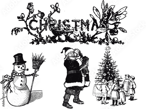 santa claus and christmas