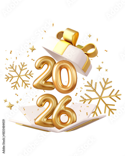 happy new year 2026 background