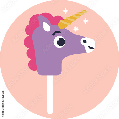 A magical, fantasy-themed horse symbolizing purity and imagination.