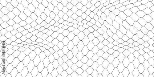Mesh texture for fishing net. Seamless pattern for sportswear or soccer goal, volleyball net, basketball hoop, hockey, athletics. Abstract, sport, modern mesh background.