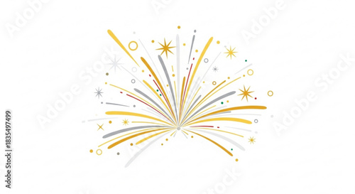 Abstract multicolored geometric composition in SVG format, featuring intricate lines and shapes, based on file name 1 (1