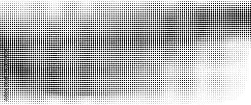 Dotted halftone gradient texture. Fading polka dot background. Repeated dots gradation pattern background. Black vanishing comic pop art overlay backdrop. eps 10