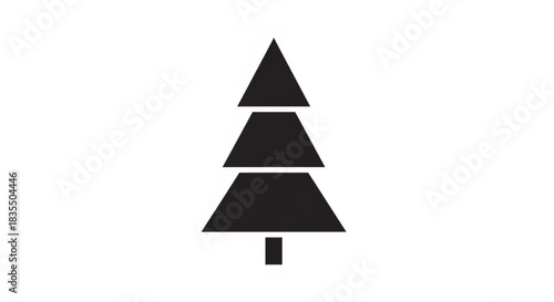 Stylized number one in a playful and bold design, perfect for logos and celebratory graphics, set number 1237