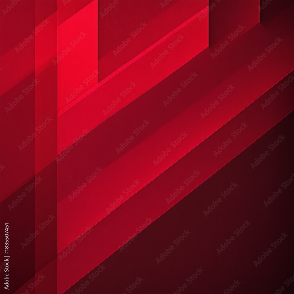 Obraz premium Vintage red abstract background with line and triangle pattern texture for a holiday design card template