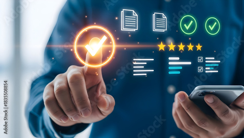 Elevating digital service quality and customer satisfaction through efficient online feedback, review, and swift approval processes, ensuring seamless business evaluation