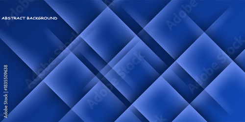 Abstract blue background with shiny light blue shadow element decoration, suit for presentation design. simple design, cover, poster, website