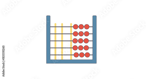An abacus illustration