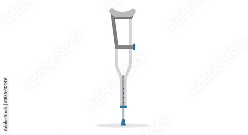 Single underarm crutch