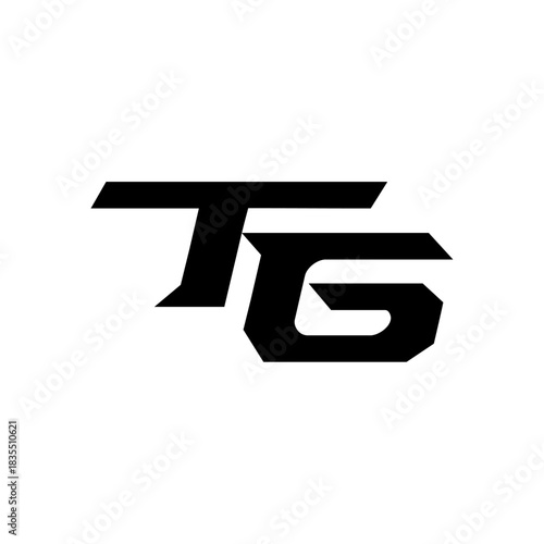Bold TG monogram logo design for modern branding. Free Download Bold TG monogram logo design for modern branding. - GFXLoad