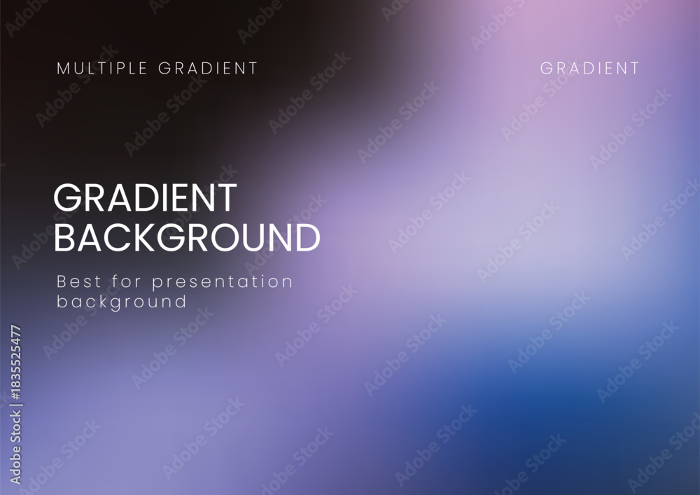 Fototapeta premium Gradient background for powerpoint presentation 01