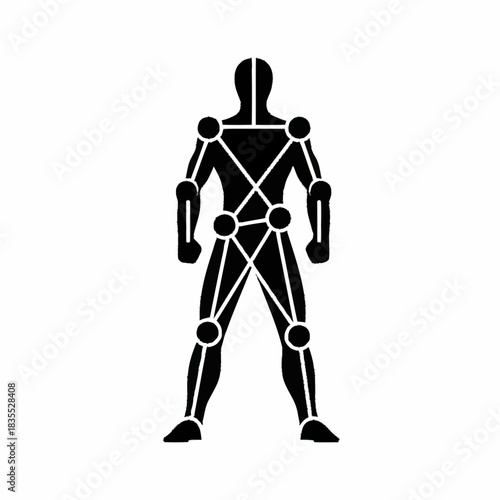 Human Body Skeleton Tracking System Silhouette for Motion Capture and Analysis.