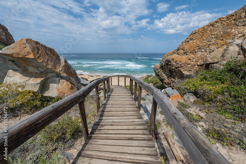 Wanderweg im Robberg Nature Reserve in Südafrika