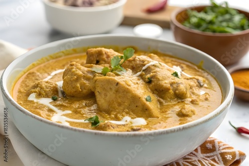 chicken white curry 