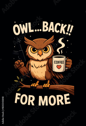 Owl Back for More: Coffee & Chaos Under the Stars