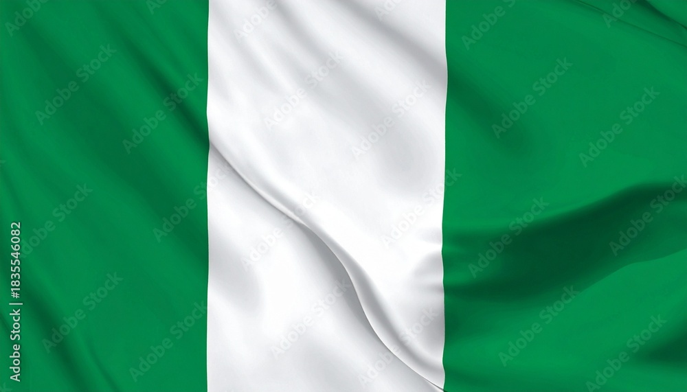 Obraz premium flag of Nigeria